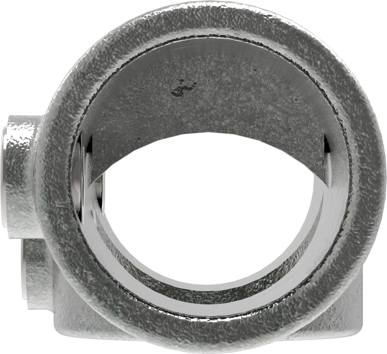 T-Stück, verstellbar 30 - 45°, für Rohr Ø 42,4mm