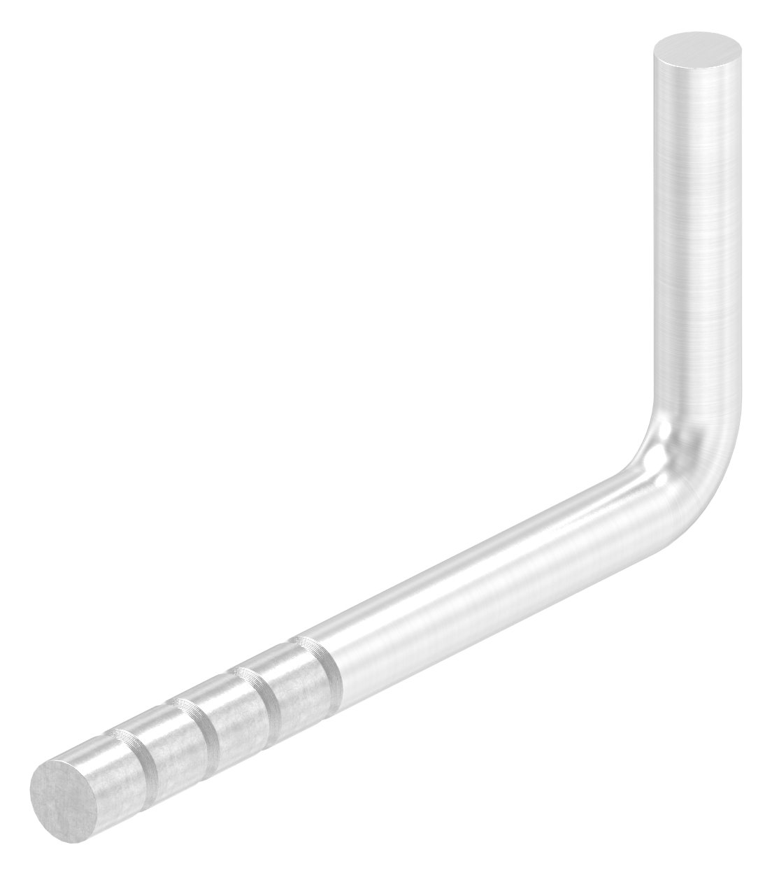 Handlaufhalter zum Einbetonieren, Bügel 14mm, V2A