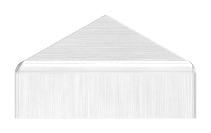 Pyramidenkappe, für Rohr 30x30mm, V2A