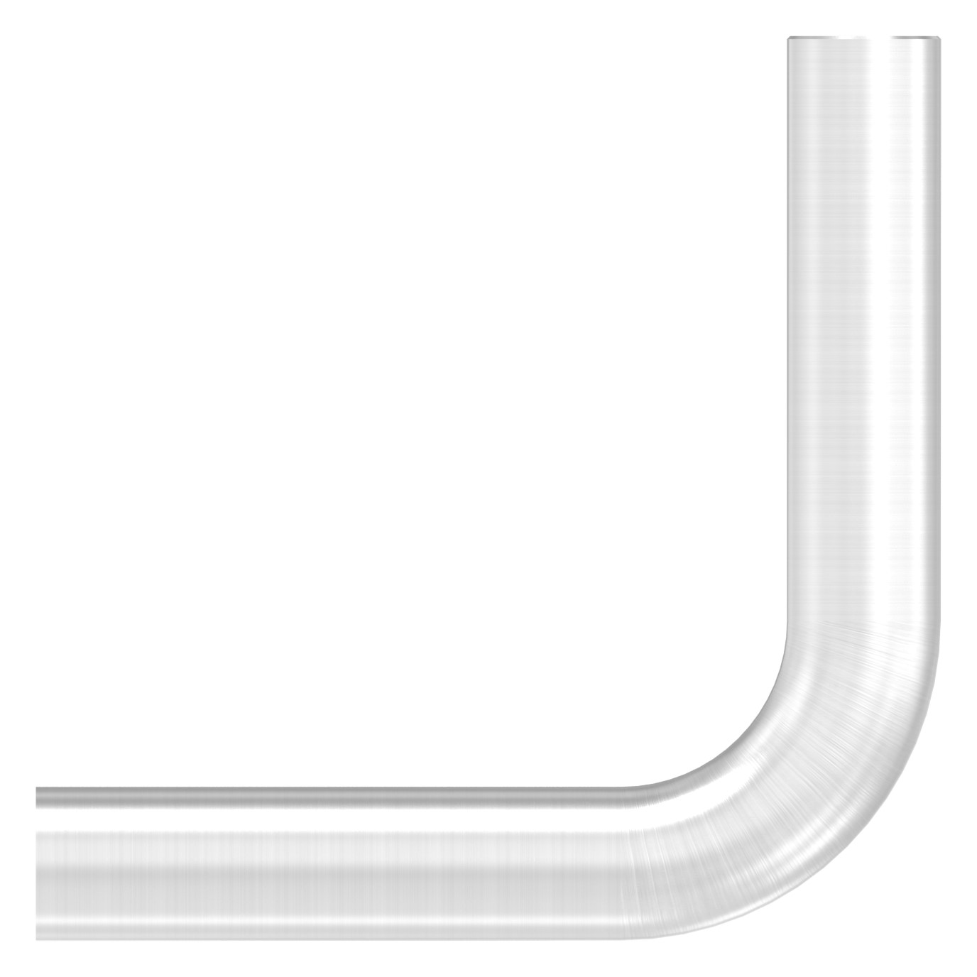 Bügel Ø 14mm, 90° gebogen, V2A
