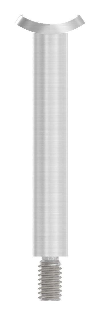 Stift Ø 12mm mit Handlaufanschlussplatte 33,7mm, V2A