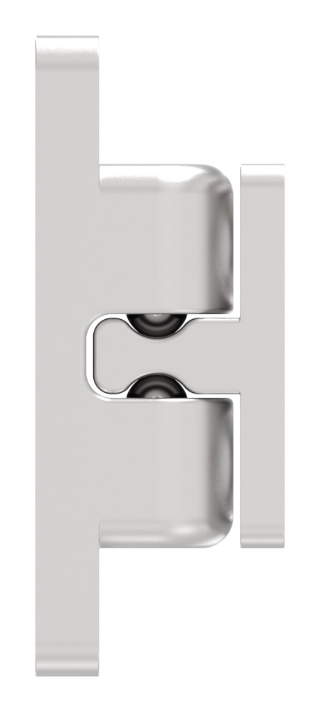 Kugelschnäpper mit Haltekraft 40N, V2A