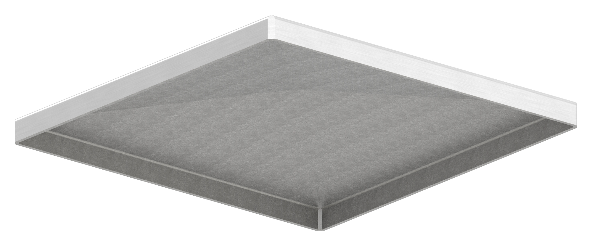 Pyramidenkappe, für Rohr 150x150mm, V2A