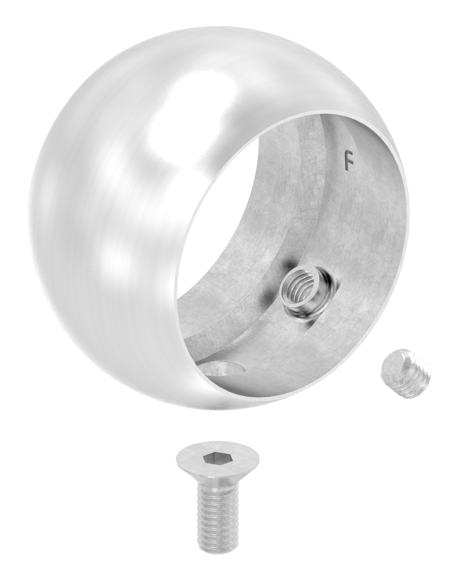 Kugelring für Handlaufhalter, 42,4mm, V4A