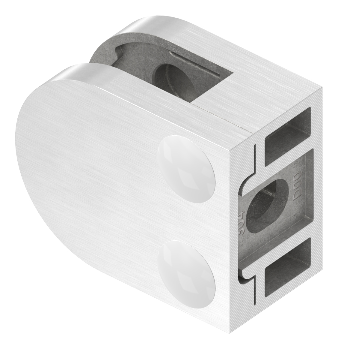 Glasklemme Mod. 30, Anschluss: gerade, V2A