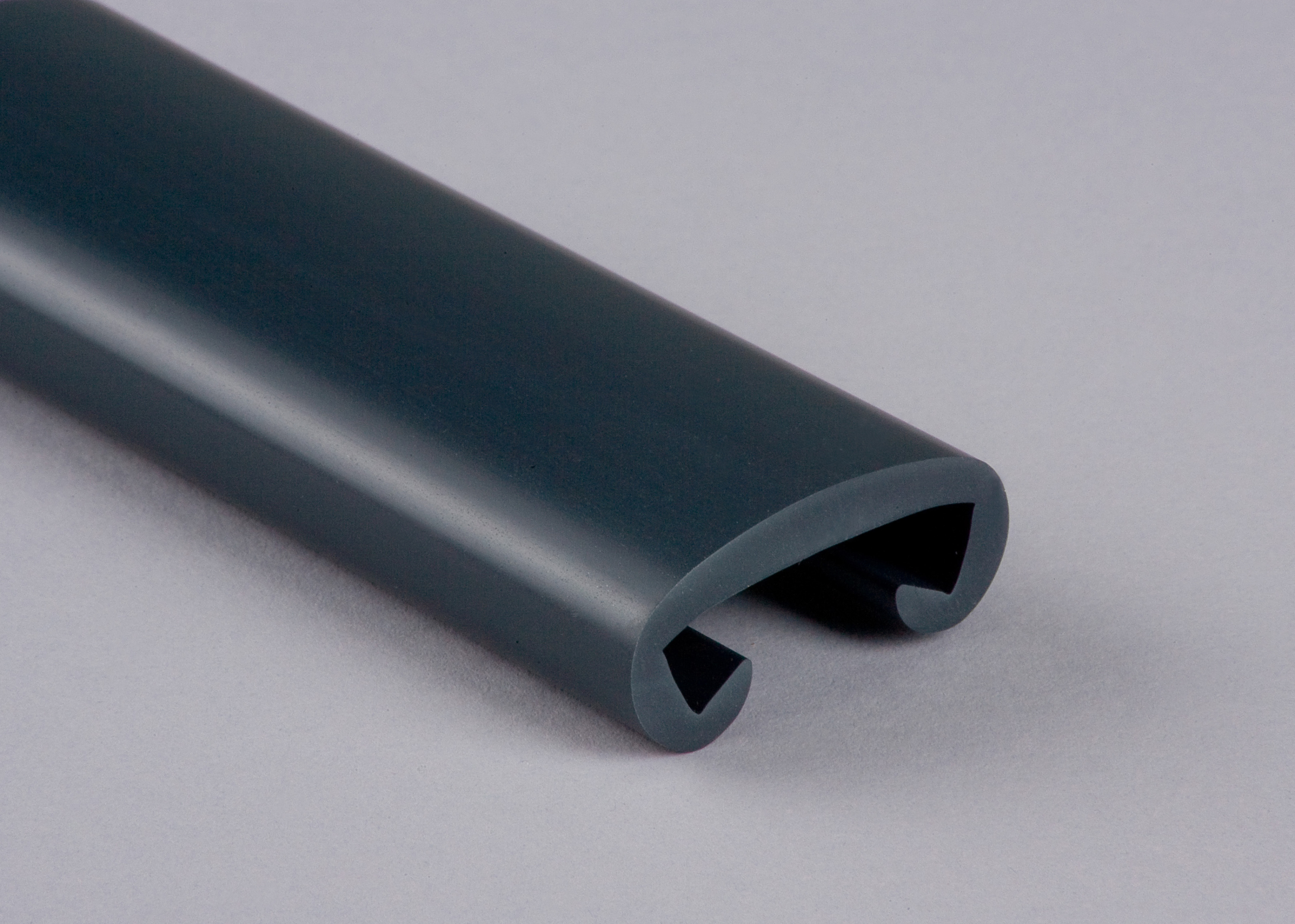 Kunststoffhandlauf für 35x8mm, anthrazitgrau