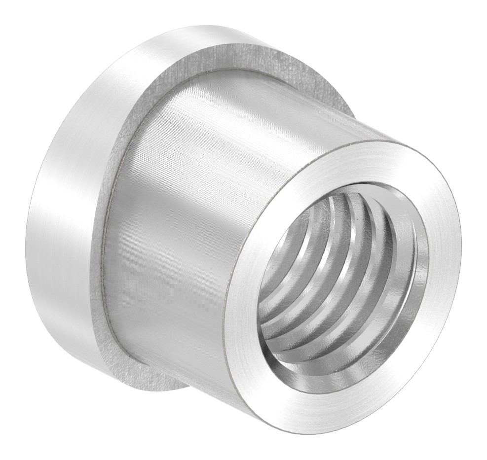 Gewindehülse, passend zu Torband 120-M12-VA, für Rohr 42,4mm, V2A Gewindehülse, passend zu Torband 120-M12-VA, für Rohr 42,4mm, V2A