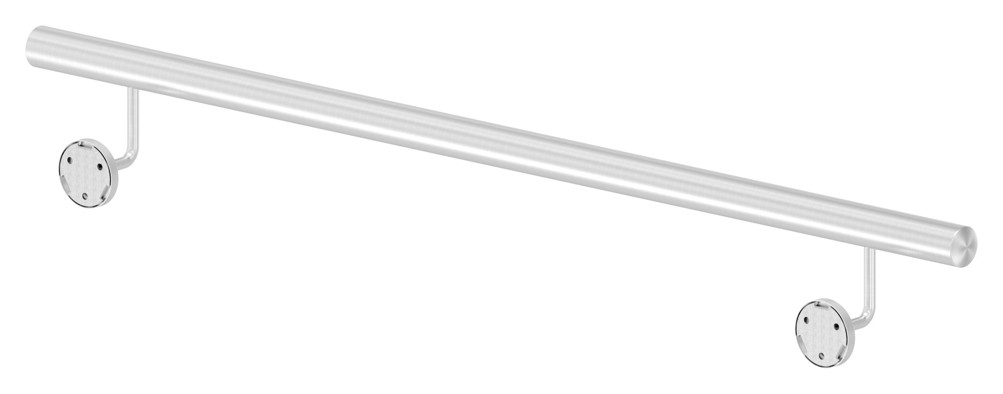 Handlauf, montagefertig, L: 1,2m, V2A