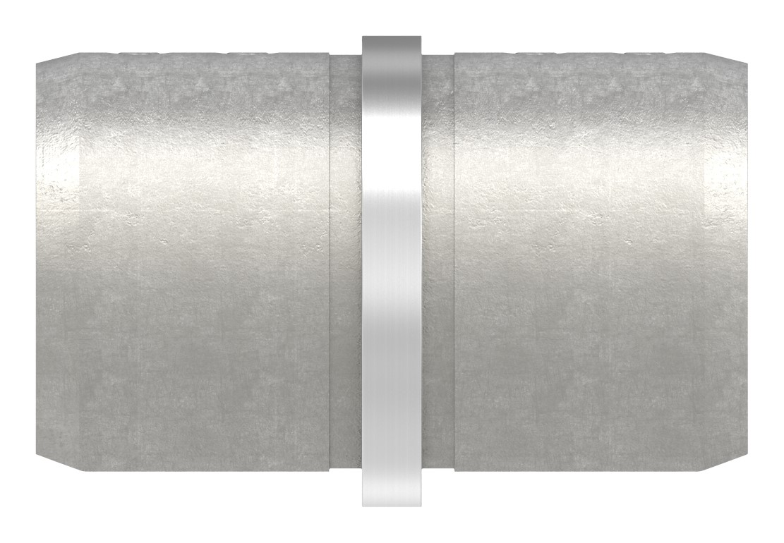 Rohrverbinder für Nutrohr 48,3mm, V2A