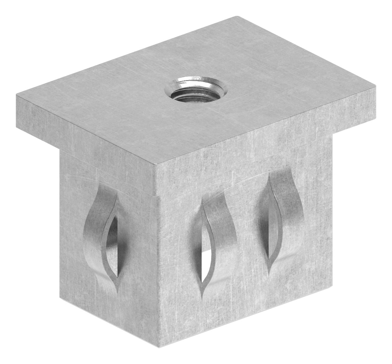 Stahleinschlagkappe, für, Rechteckrohr 40x30mm