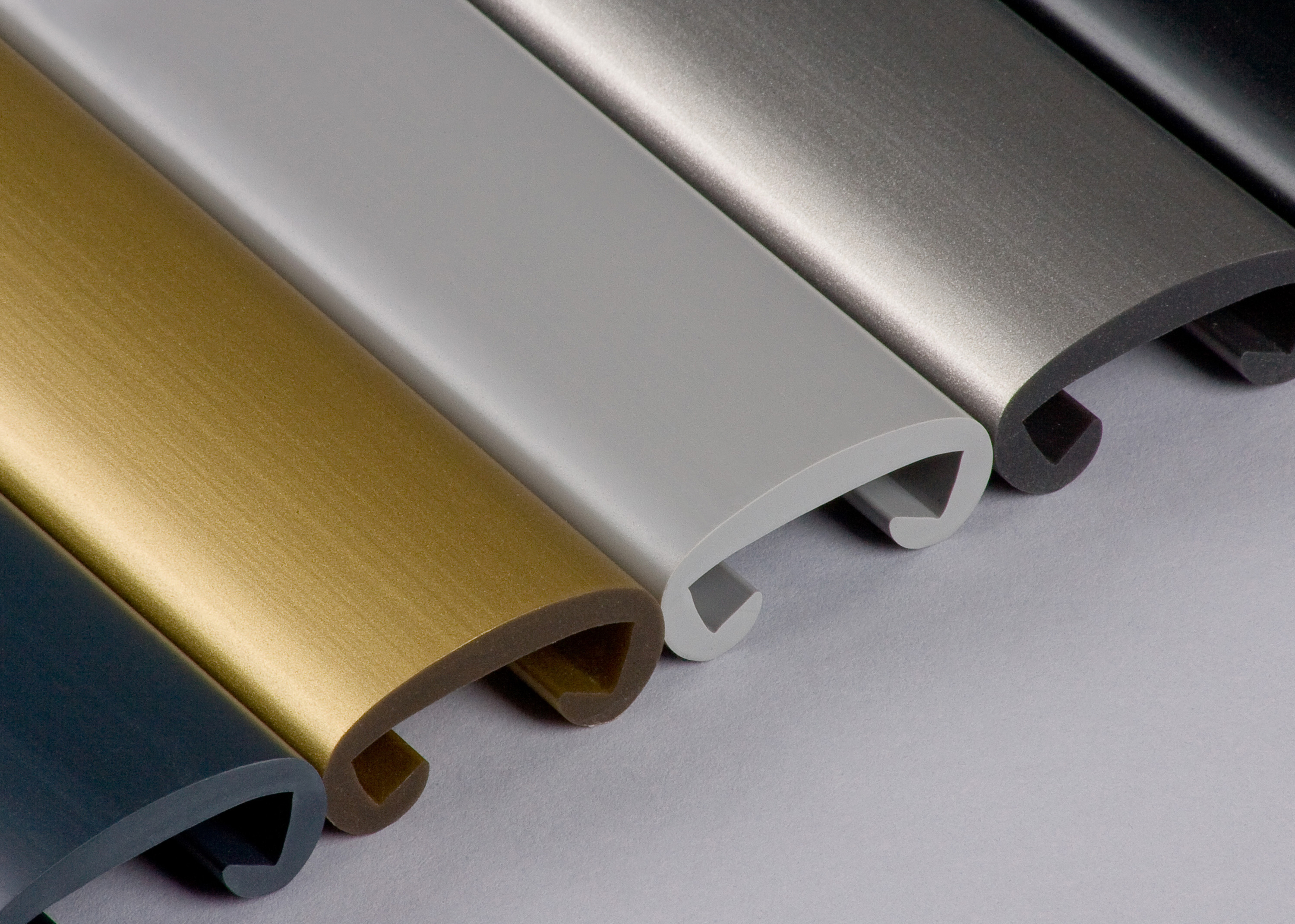 Kunststoffhandlauf für 35x8mm, anthrazitgrau