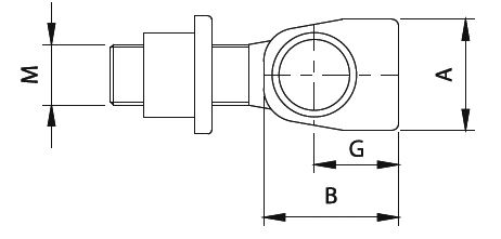 Torband M18, galvanisch verzinkt