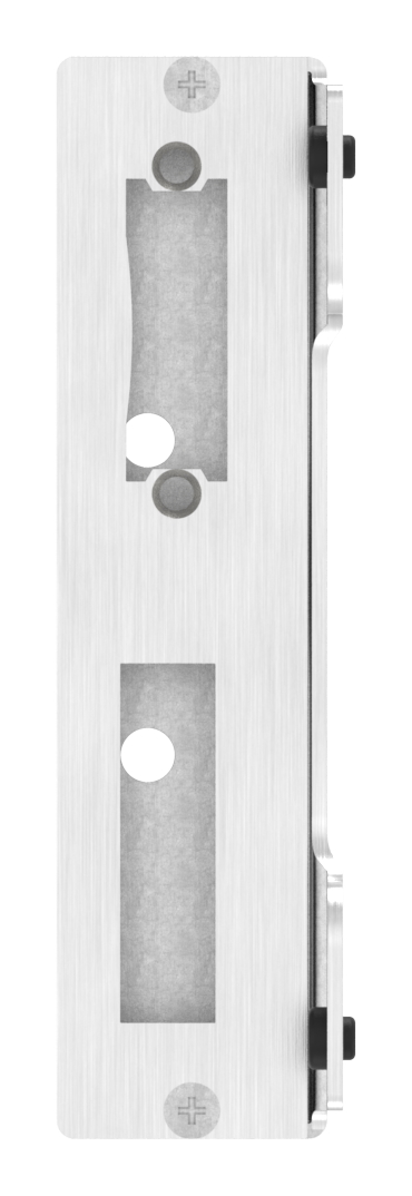 Edelstahlgegenkasten eckig, für Abstand 72mm, zum Anschweißen, 40mm, V2A Edelstahlgegenkasten eckig, für Abstand 72mm, zum Anschweißen, 40mm, V2A