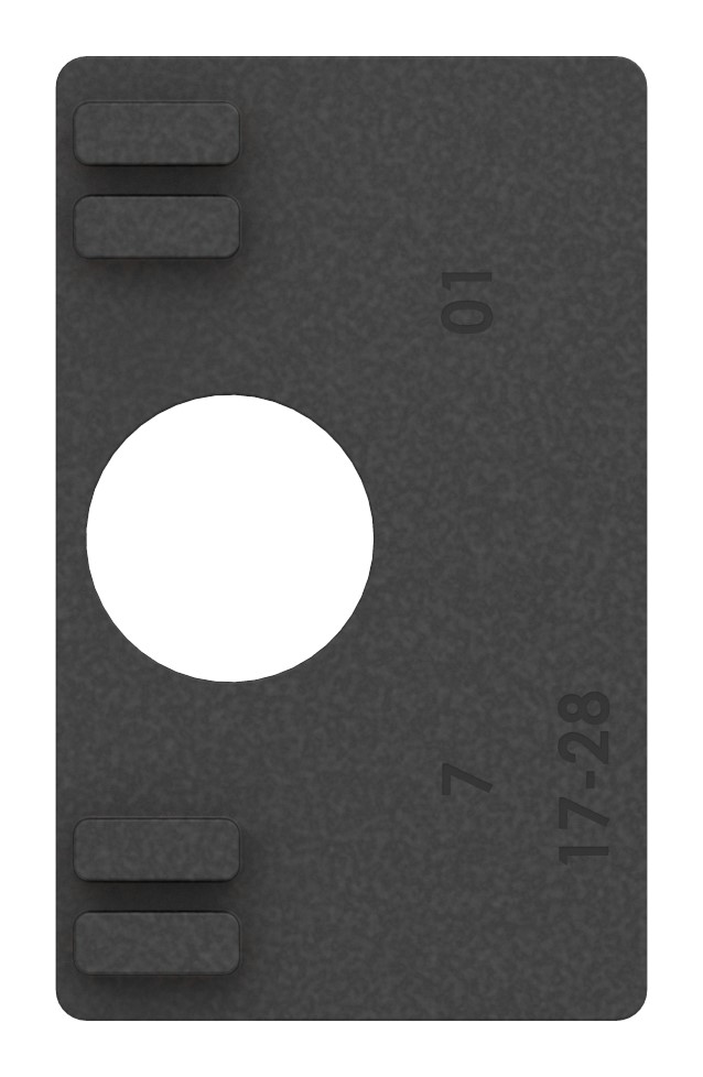 Gummi für Mod. 27, Blech 1,5mm Gummi für Mod. 27, Blech 1,5mm