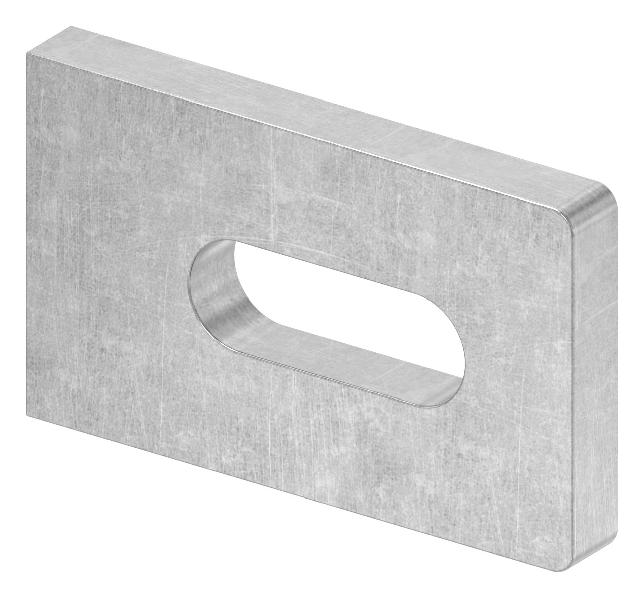 Anschweißlasche eckig 50x30x6mm Anschweißlasche eckig 50x30x6mm