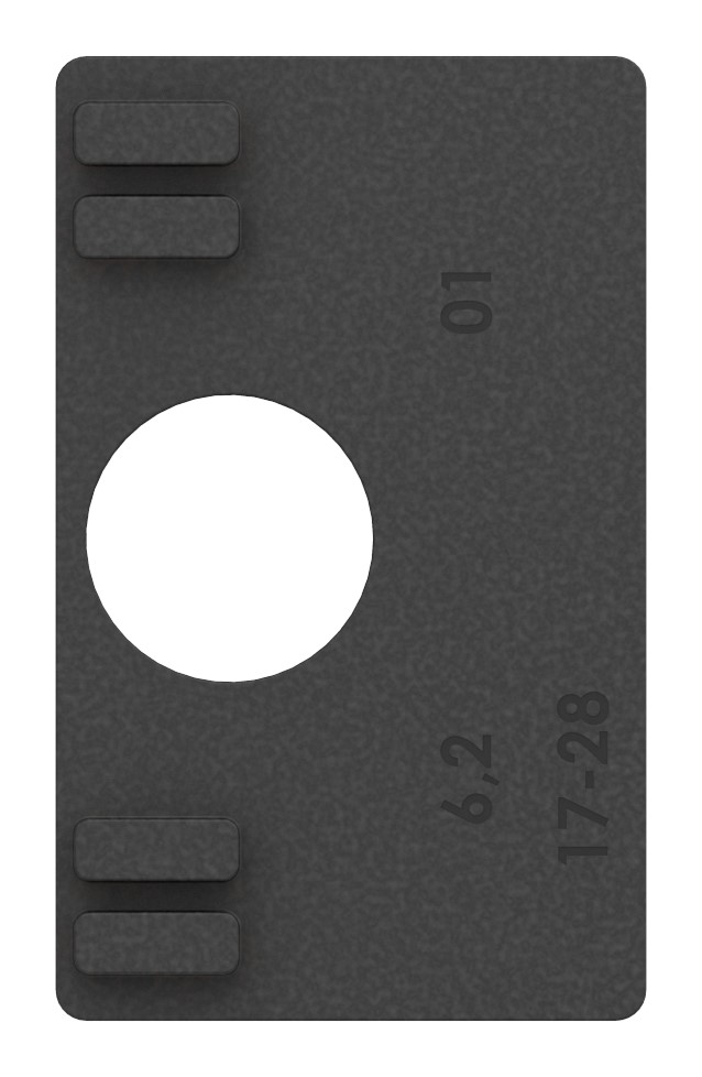 Gummi für Mod. 31, Blech 3mm