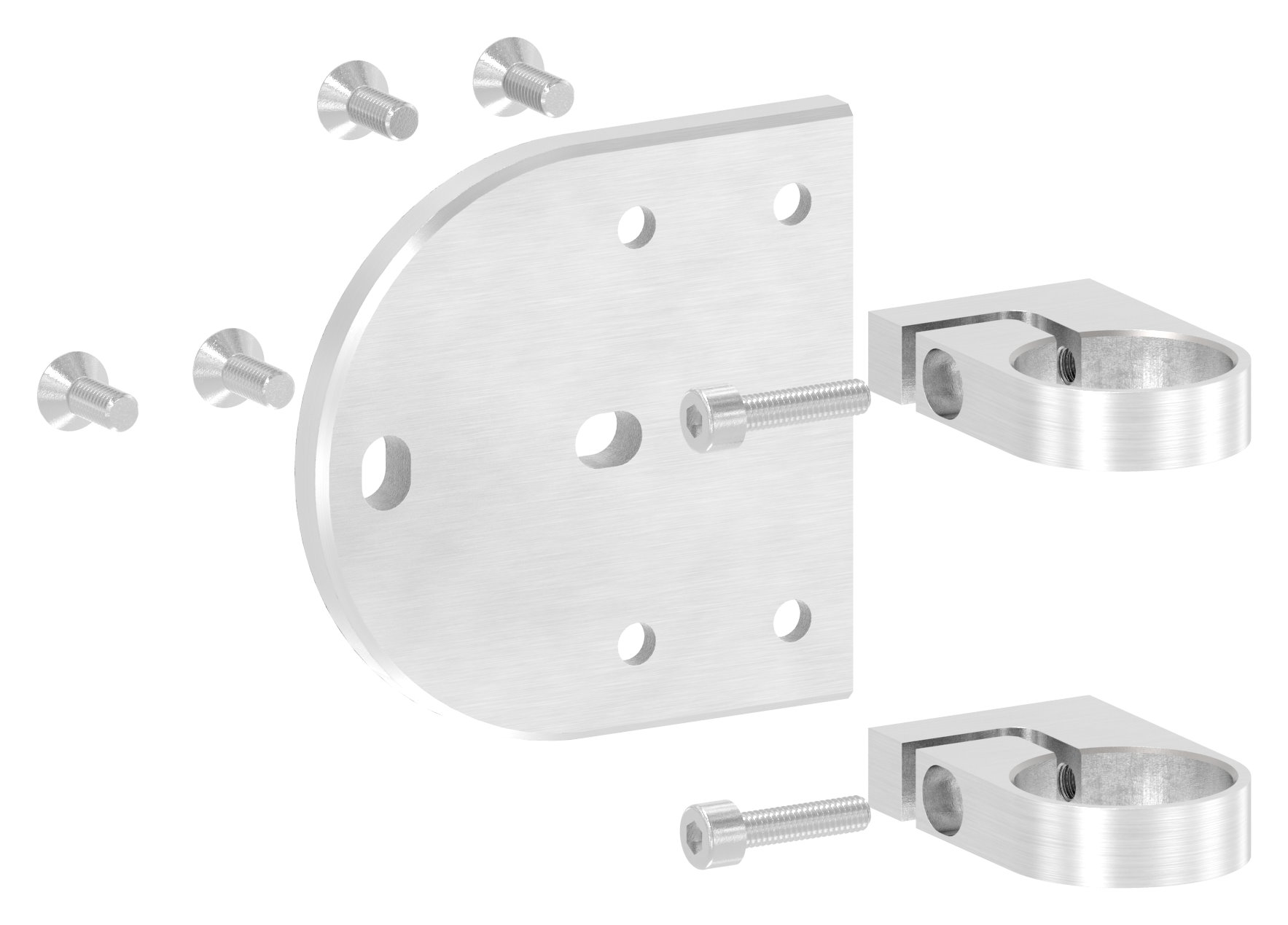 Endhalter für Geländerpfosten 42,4mm Endhalter für Geländerpfosten 42,4mm