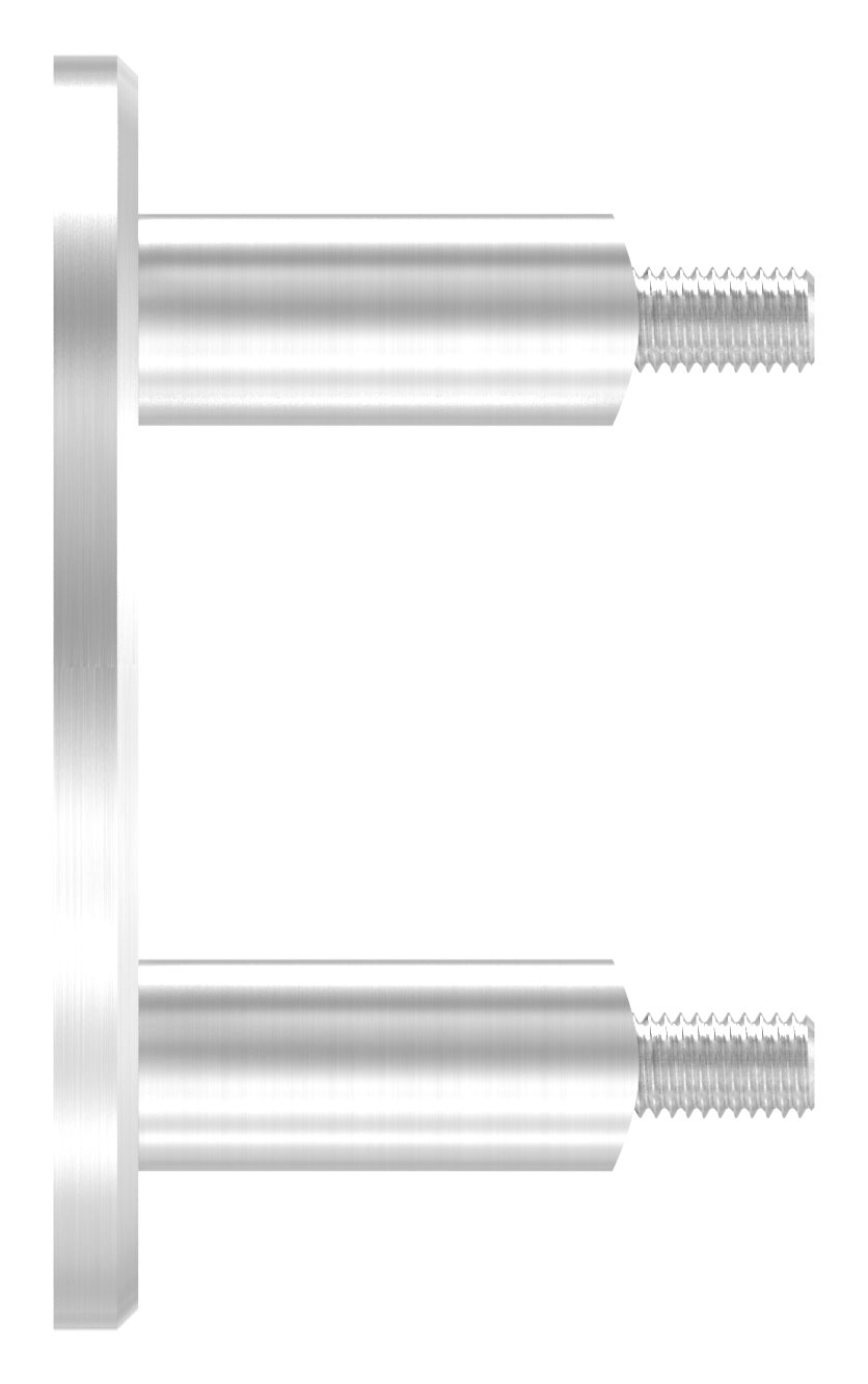 Wandbefestigung für Geländerpfosten 42,4mm