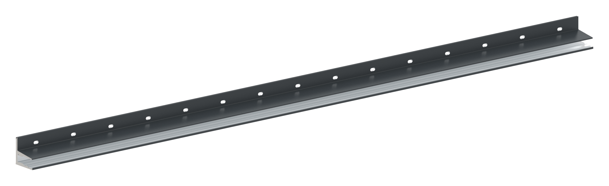 Vordachprofil eleganza canopy, L: 3000mm, RAL7016 Vordachprofil eleganza canopy, L: 3000mm, RAL7016