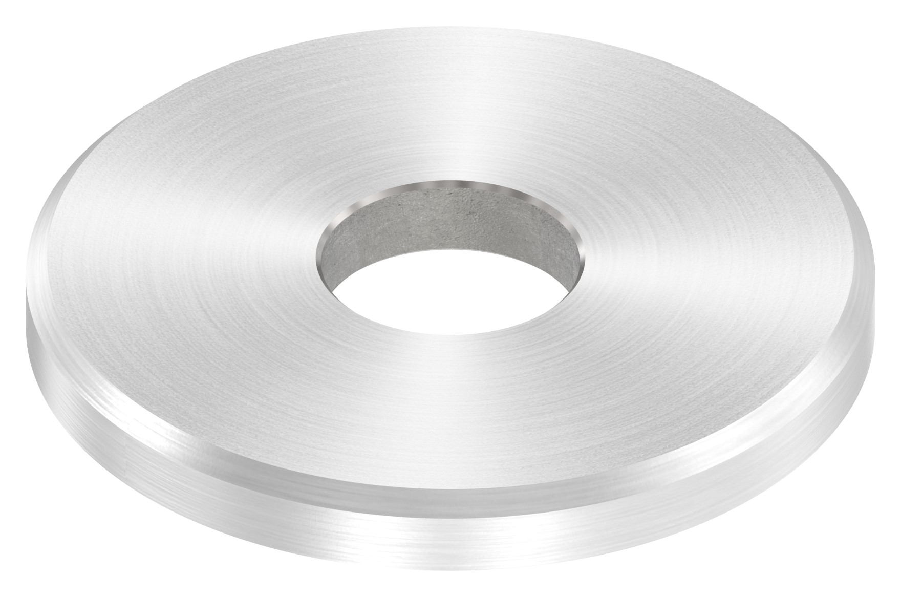 Ronde, Ø 40x4mm, mit Bohrung 12,2mm, V2A