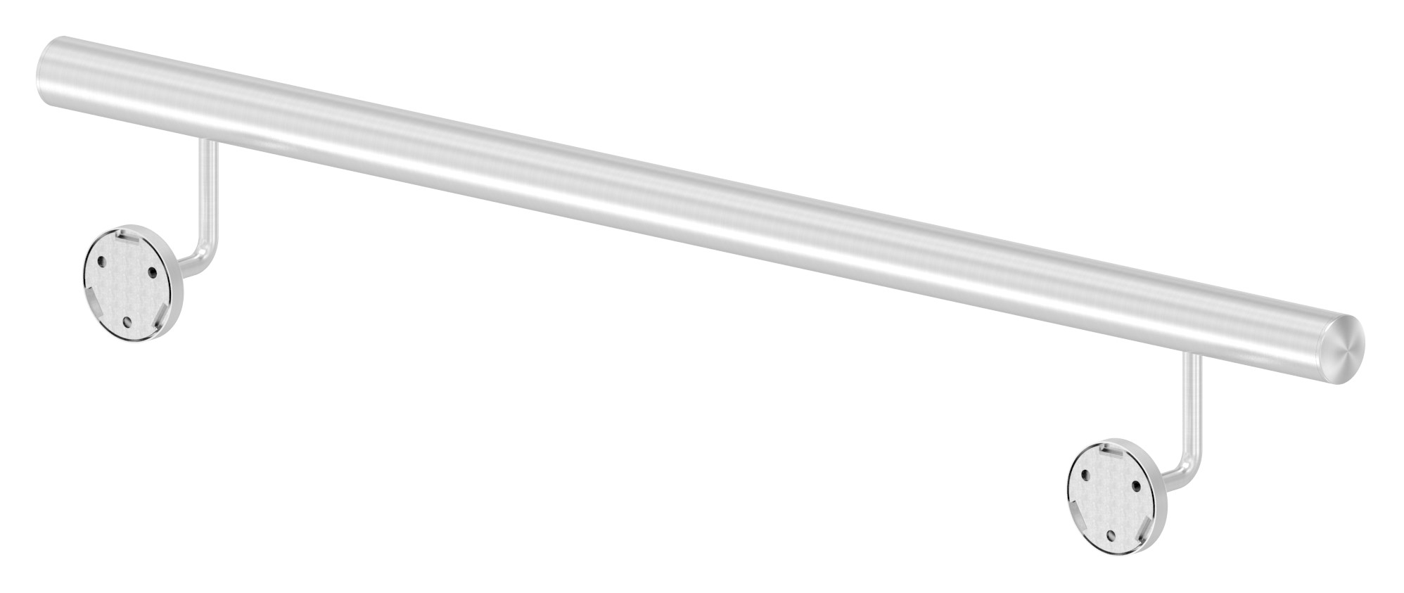 Handlauf, montagefertig, L: 1000mm, V2A