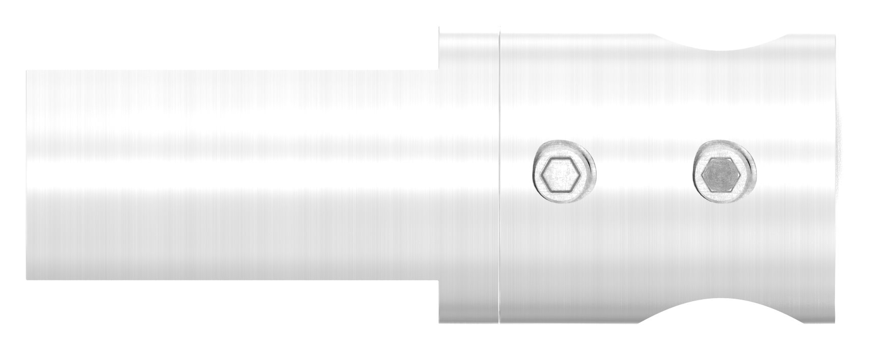 Querstabhalter (Montage zwischen zwei Flacheisen), Bohrung 12,2mm, V2A Querstabhalter (Montage zwischen zwei Flacheisen), Bohrung 12,2mm, V2A