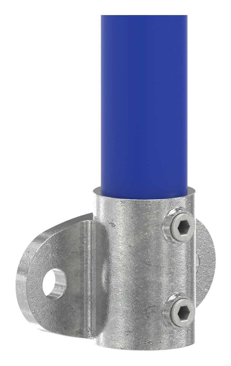Wandhalter mit 2 Bohrungen, für Rohr Ø 48,3mm