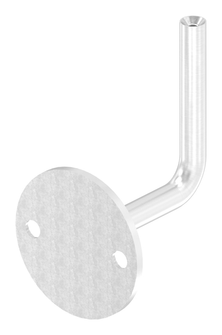 Handlaufhalter mit Innengewinde M6 (Ronde und Bügel verschweißt), V2A