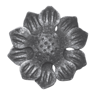 Rosette 2mm, Ø 70mm