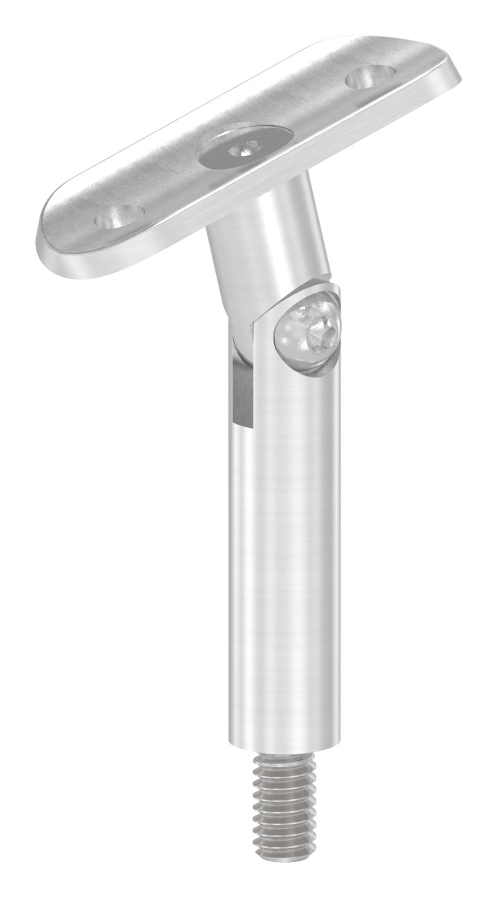 Gelenkstift mit Handlaufanschlussplatte 42,4mm, V2A Gelenkstift mit Handlaufanschlussplatte 42,4mm, V2A