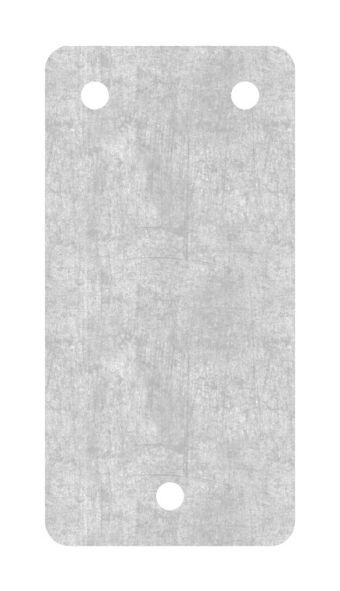 Tablettrutschenträger, für Rohr 33,7mm, V2A Tablettrutschenträger, für Rohr 33,7mm, V2A
