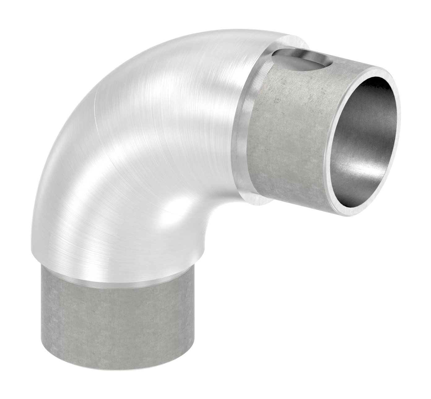 Rohrbogen 90°, verstellbar, für Rohr 42,4x2,5mm, V2A Rohrbogen 90°, verstellbar, für Rohr 42,4x2,5mm, V2A