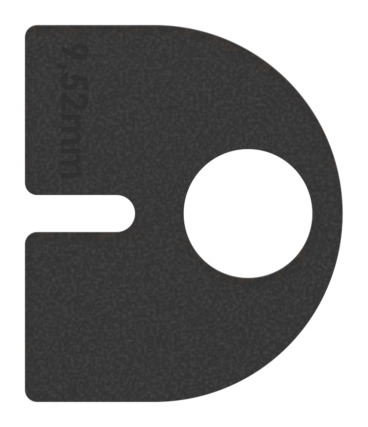 Gummi für Mod. 28, VSG-Glas 9,52mm