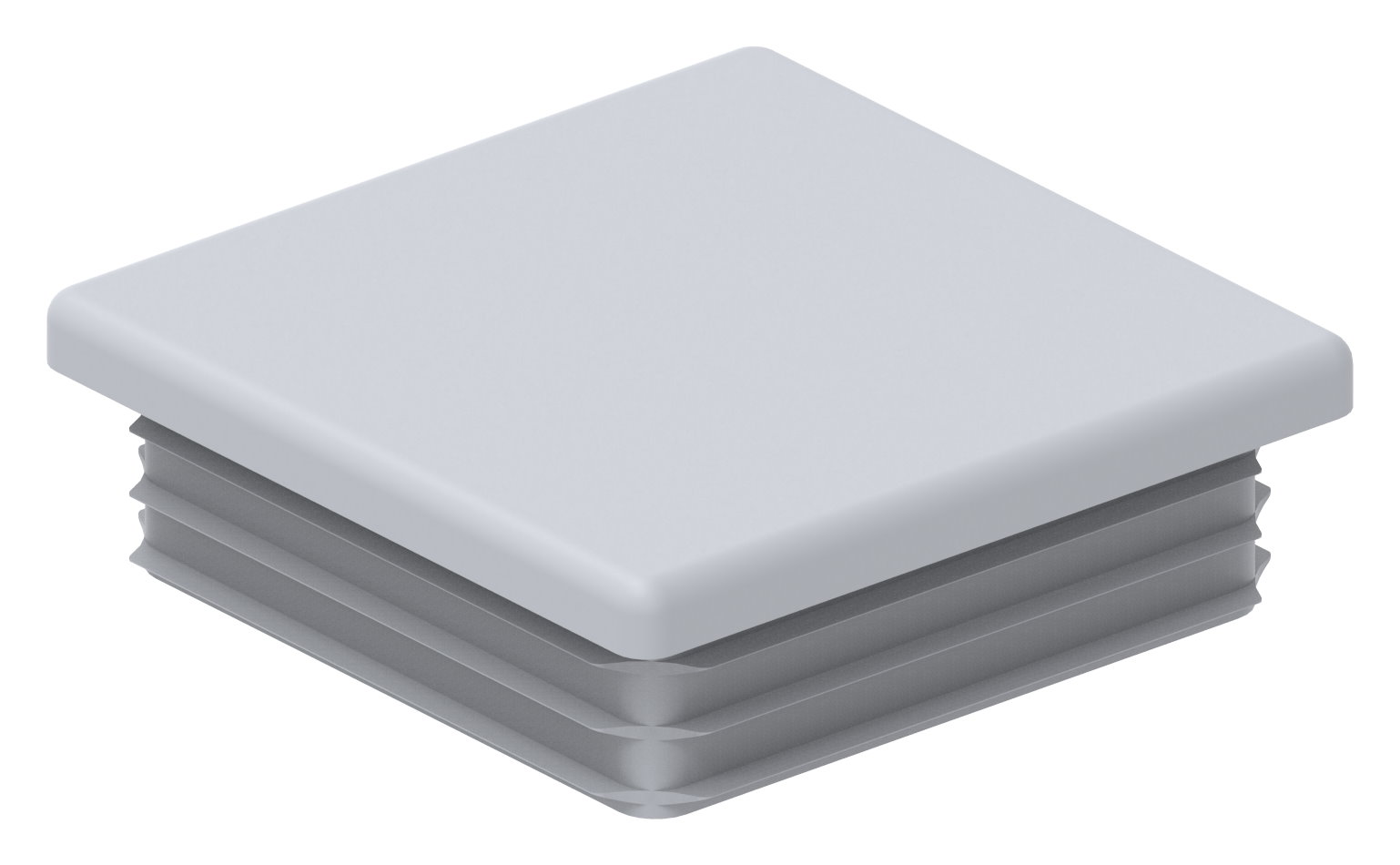 Kunststoffkappe für Quadratrohr 60x60mm