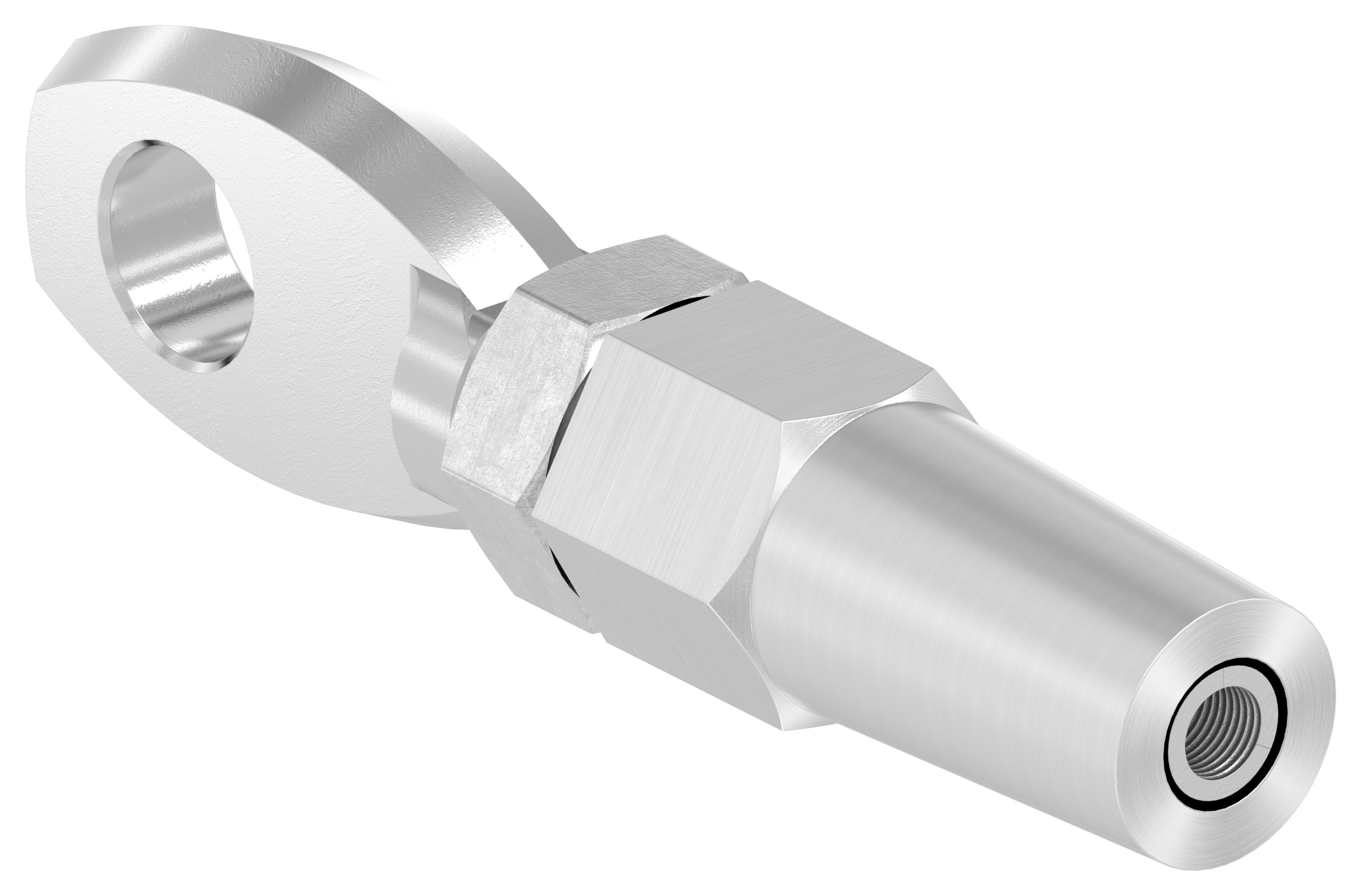 Augenterminal zur Selbstmontage für Seil Ø 6mm, V4A