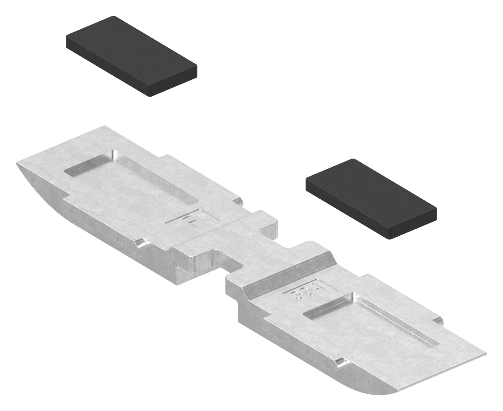 Sichtschutz Sicherungsboden MK Mod. 25, V2A