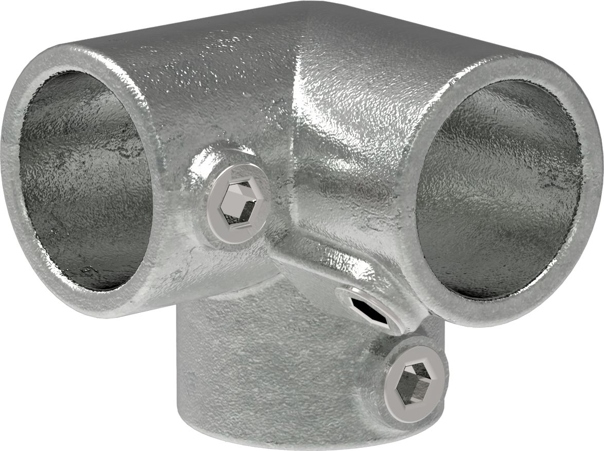 Eckstück, für Rohr Ø 21,3mm