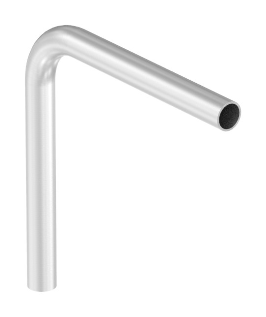 Rohrbogen 90°, aus Rohr 26,9x2,0mm, V2A