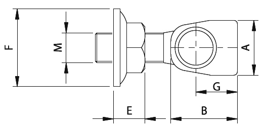 Torband M18, galvanisch verzinkt