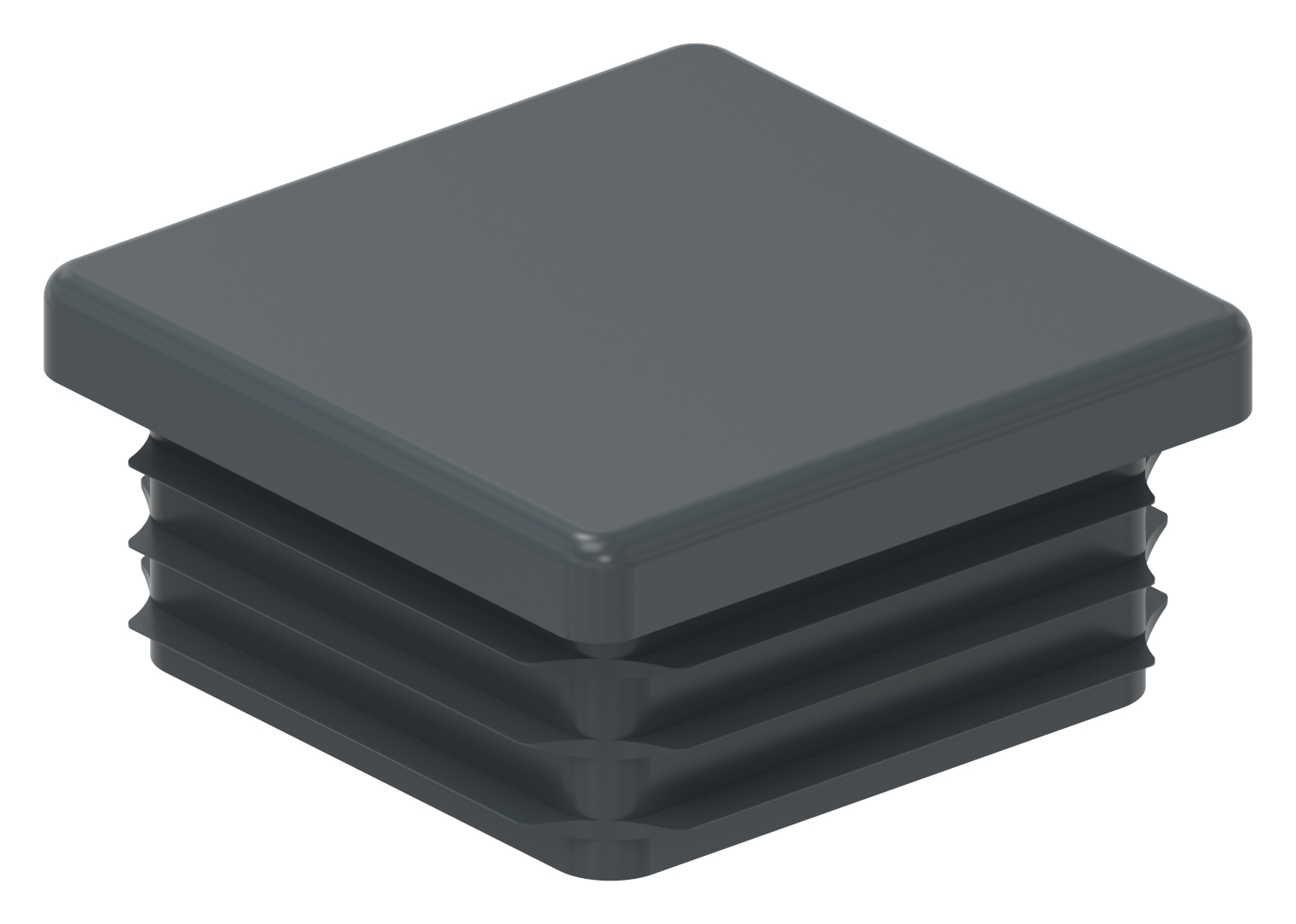 Kunststoffkappe für Quadratrohr 40x40mm