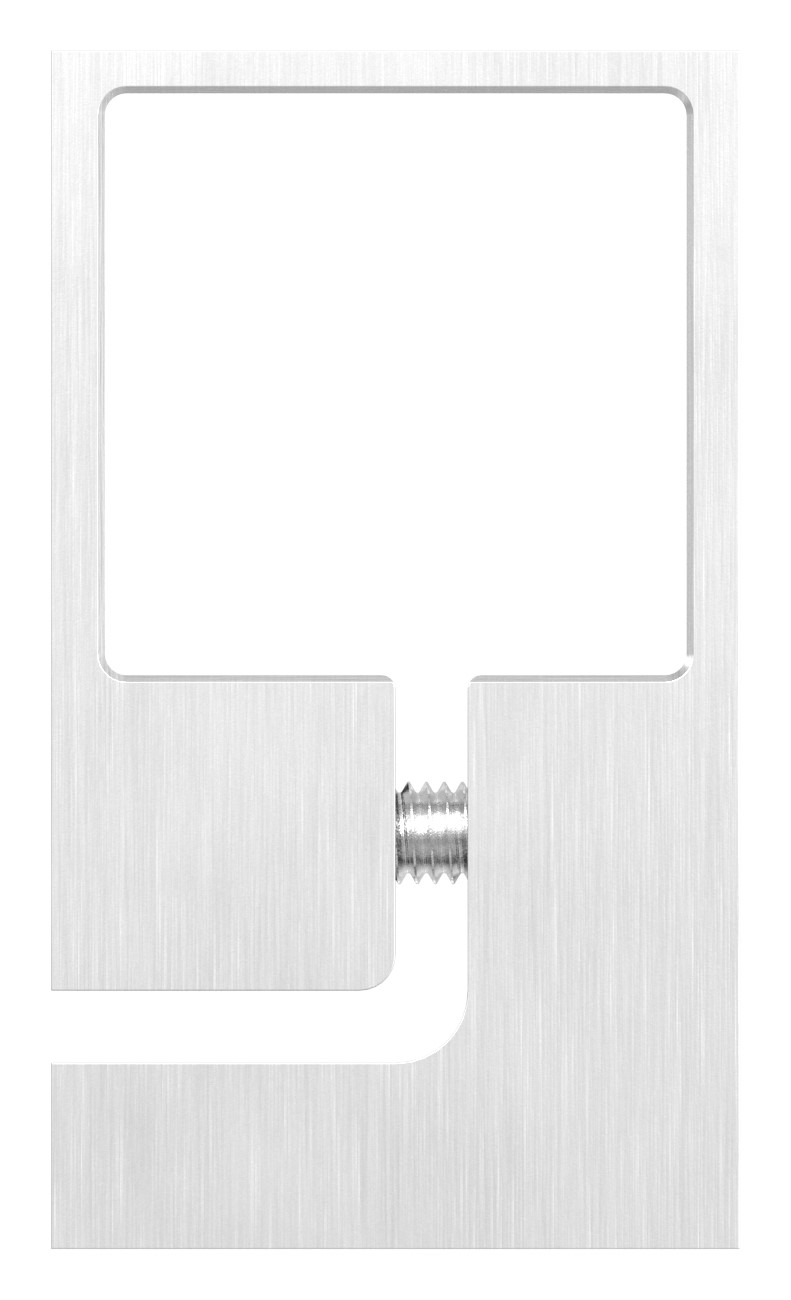 Spannring für Rohr 40x40mm, V2A