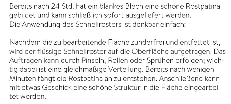Schnellroster, Flasche 10L