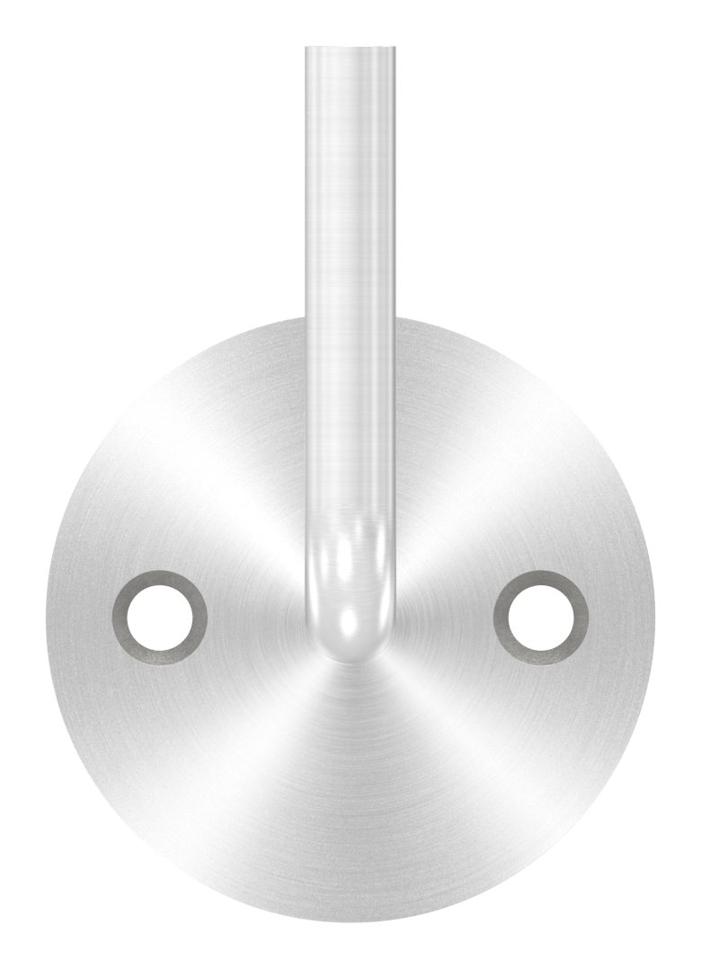 Handlaufhalter zum Anschweißen (Ronde und Bügel verschweißt), V2A