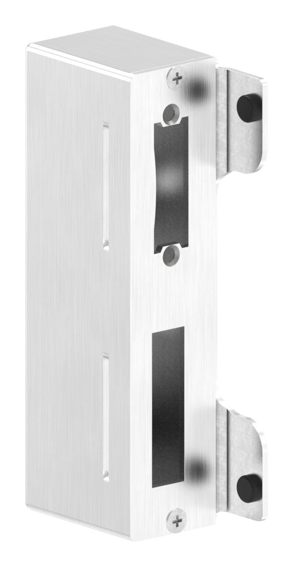 Edelstahlgegenkasten eckig, für Abstand 72mm, zum Anschweißen, 40mm, V2A Edelstahlgegenkasten eckig, für Abstand 72mm, zum Anschweißen, 40mm, V2A
