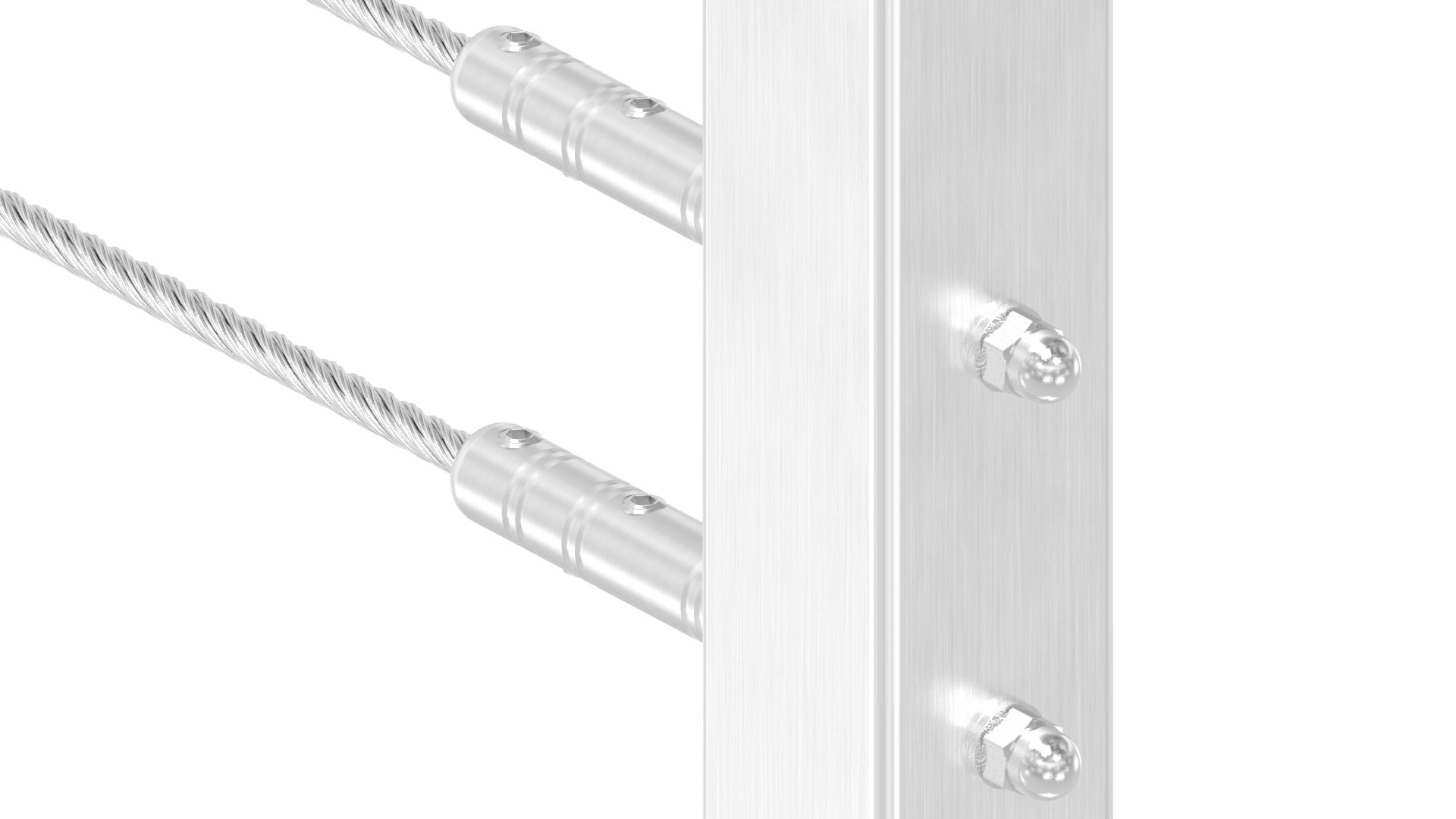 Gewindeterminal zur Selbstmontage, für 8mm Seil, V2A Gewindeterminal zur Selbstmontage, für 8mm Seil, V2A