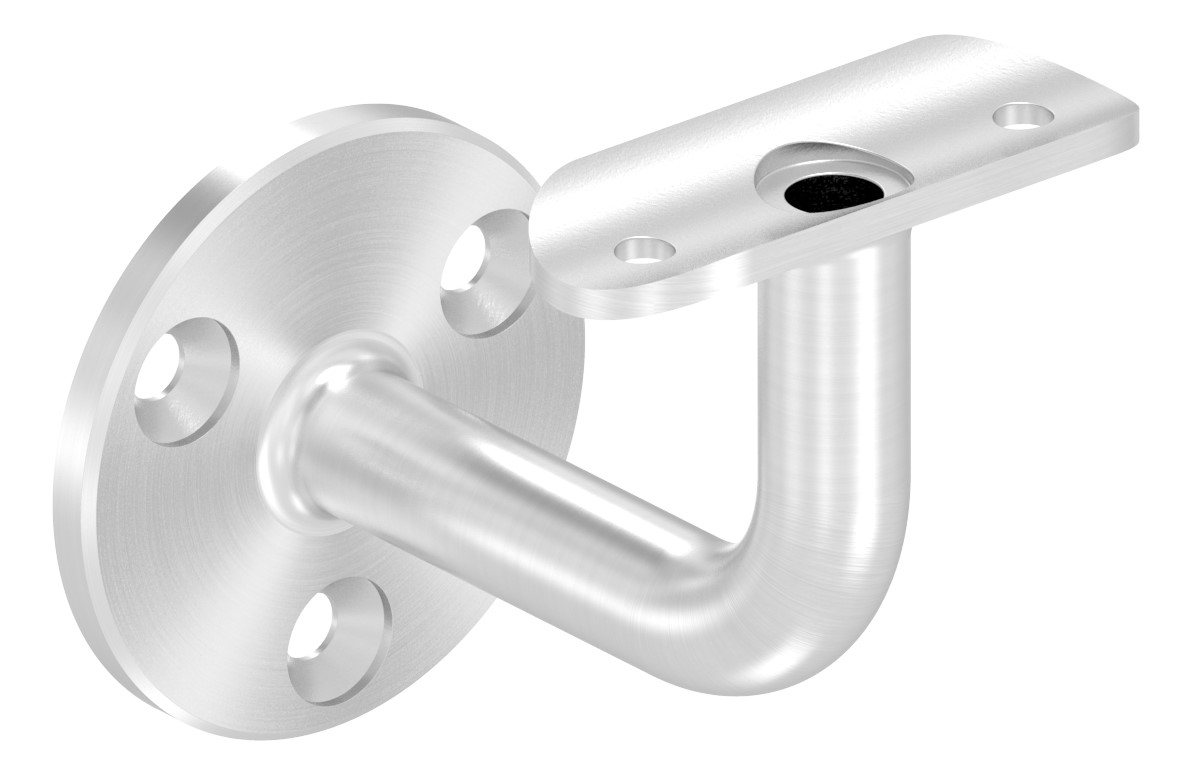 Handlaufhalter mit Kabeldurchführung für LED Handläufe, V4A