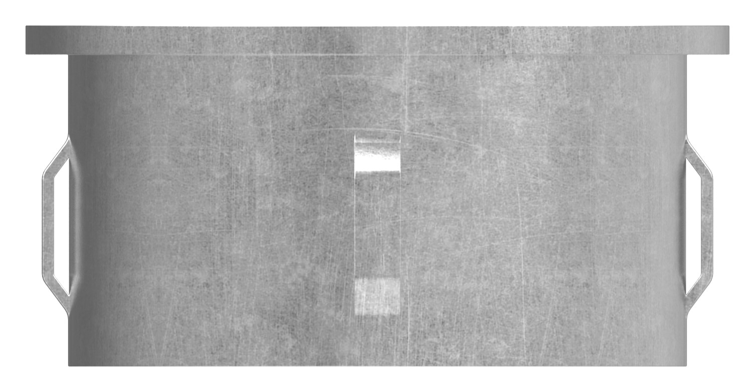 Stahleinschlagkappe, für Rohr 60,3mm