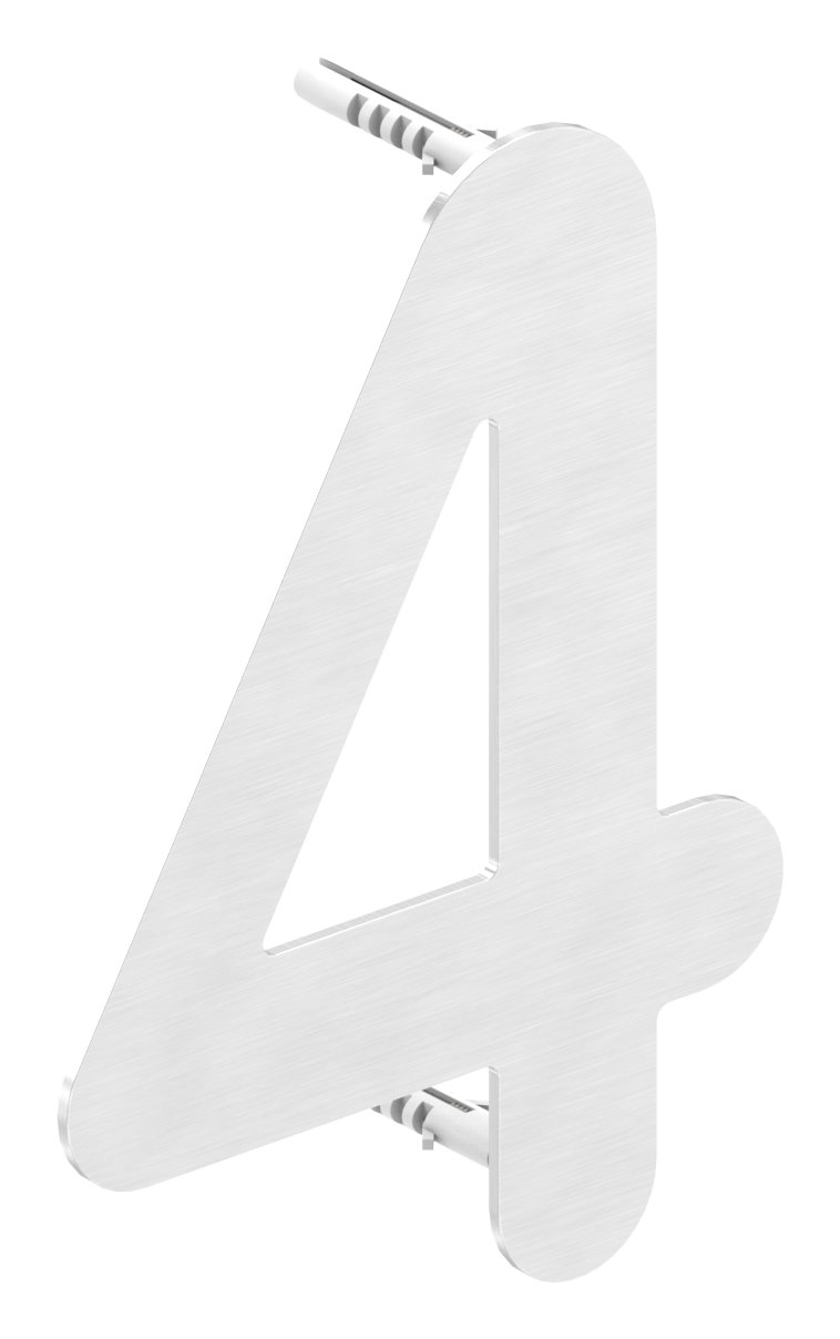 Hausnummer 4 - "klein", V2A