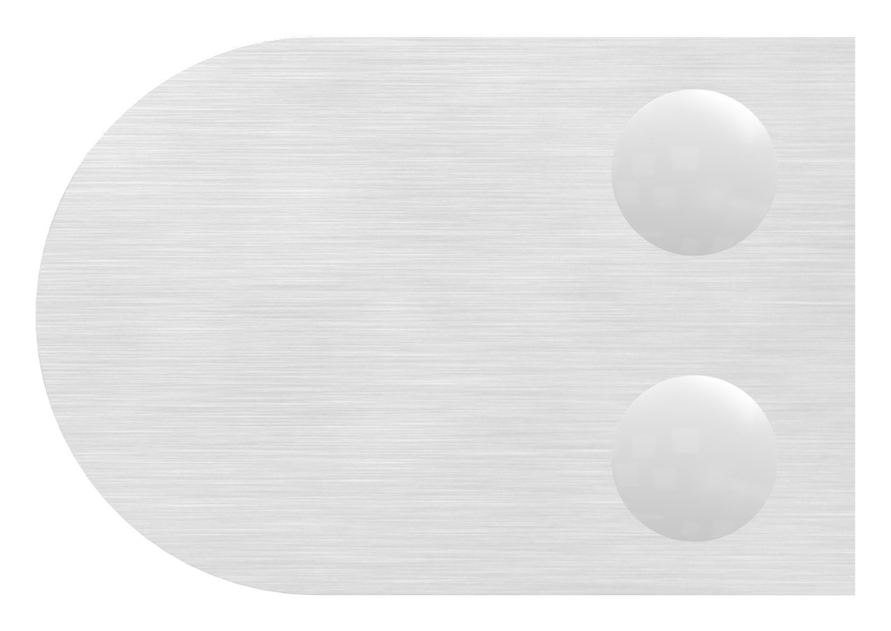 Glasklemme Mod. 32, Anschluss: 60,3mm, V4A Glasklemme Mod. 32, Anschluss: 60,3mm, V4A