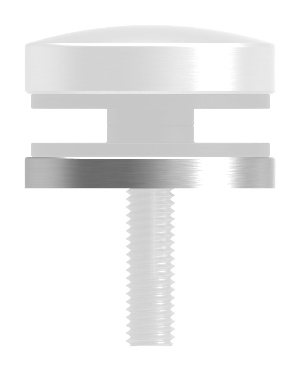 Unterteil Ø 40mm, mit Durchgangsbohrung , t: 5mm, V2A Unterteil Ø 40mm, mit Durchgangsbohrung , t: 5mm, V2A